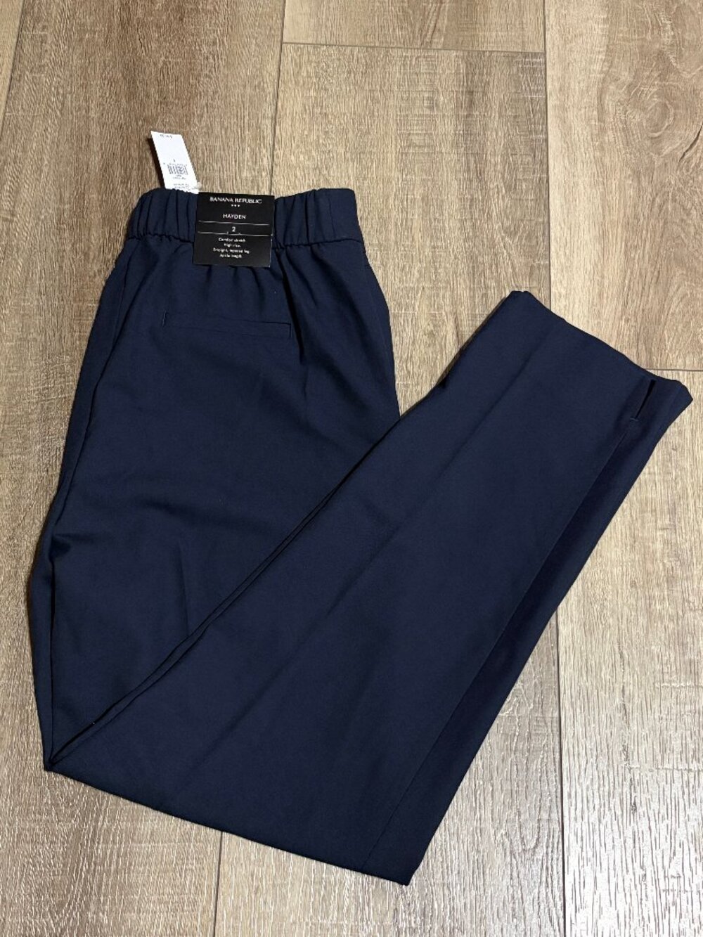 NWT Banana Republic Hayden Pants Size 2 Navy
